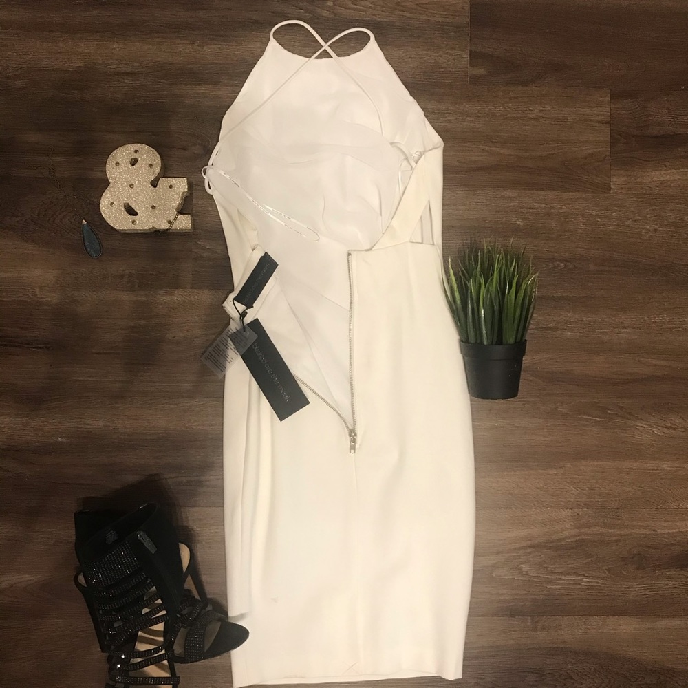 Bless'ed Are the Meek Ivory Fire MIDI Dress - Picture 9 of 12